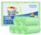 XUXRUS Small Bin Liners 15 Liter Bathroom Bin Bags 100 Counts Trash Bags 4 Gallon Garbage Bags Wastebasket Liner for Kitchen Bedroom Office,Green Fit 15l 16l 17l 18ltr