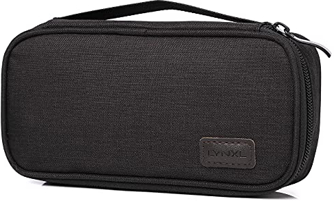 LYNXL Pequeña bolsa de clasificación electrónica, Black, S, moderno