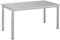 Bürotisch Schreibtisch Besprechungstisch graues Tischgestell quadratische Beine | PC-Tisch Arbeitstisch Konferenztisch Computertisch Homeoffice-Tisch Businesstisch, Lichtgrau, 120 x 60 x 77,5 cm