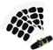 Pinsheng 32 Stück Bissgummi Klarinette, Saxophon Mundstück Patches Mundstückkissen Bissgummi Tenorsaxophon Altsaxophon Mundstück Schutz Bissplatte Klarinette 0,8 mm