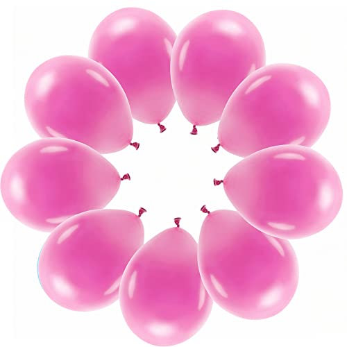 10 Luftballons Fuchsia Eco Ballons Dunkelpink Made in EU Deko Hochzeit Party Geburtstag Verlobung Babyparty Ballons Pink