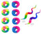 Magic Twisty Worm,dancepandas 8PCS Magischer Wurm Zauberwurm Wurm Spiel Wurm Spielzeug für Geburtstag Mitgebsel Geschenk Kinder Party Karneval Party
