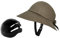 rockible Hutförmiger Helm 58–60 cm, Unisex Fahrradhelm mit Krempe und Winddichtes Sei, Sonnenhut Fahrradhelm Form Verstellbar, Fischerhut Form Helm für Camping Wandern Sport Angeln Freizeit, Grün