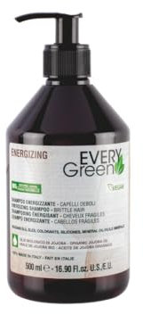 EVERY GREEN Energizer Champú Vegano Anticaída 500 ml