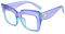 AOOLIA Occhiali Da Lettura Donna, Montatura Occhiali Da Vista Donna, Occhiali da Vista Donna 1, 1.5, 2, 2.5, 3 (Viola, 3, x)