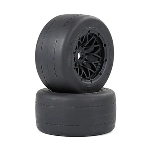 MGHGFYTAS RC Reifen Kompatibel Mit HPI Für ROVAN Für ROFUN KM Für Baja 5B 1/5 RC-Autoteile, Upgrade-Zubehör, 170 X 80 Mm, Kahler Reifen, Hinterreifen-Montagesatz
