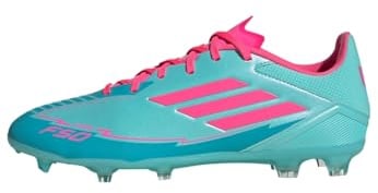 adidas Performance F50 League FG La Vida Tropical Messi tuerkisrosagelb, 46 Unisex