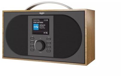 Bush DAB+ FM Radio - Wood