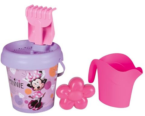 SMOBY Minnie Bucket MM gefüllte Gießkanne