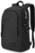 Mancro Anti Theft Backpack,Small Laptop Backpack 15.6 Inch with USB Charging Port & Lock,Water Resistant Lightweight Laptop Rucksack Mens Women,Anti Theft Bag Gifts for office,School Bag,Black