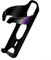Porte-bidon de vélo en fibre de carbone léger et haute résistance pour VTT Violet