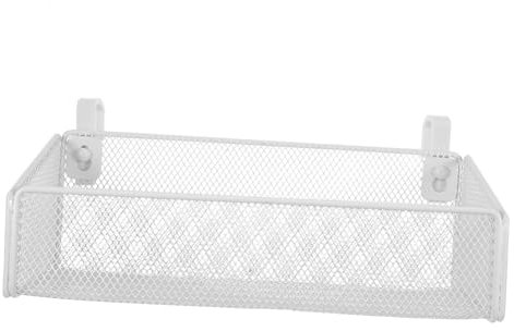 OHPHCALL Metal Cap Rack for Dormitory Wall Hanging Storage Basket Multipurpose Hat Organizer for Bedside Office Home