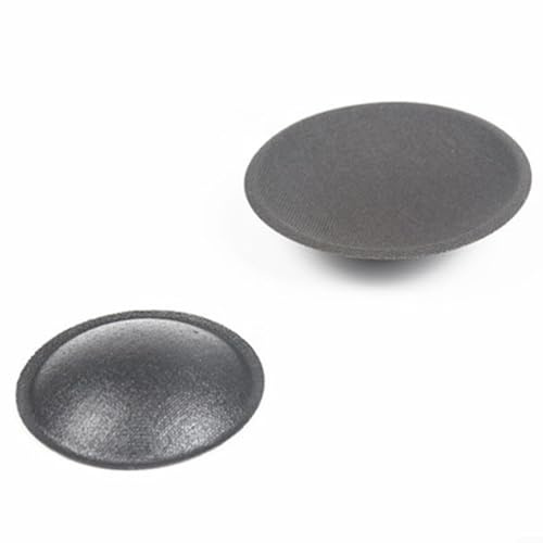CNANRNANC Staubschutzkappe für Audio-Lautsprecher, 38–85 mm, Woofer-Kuppelabdeckung, Ersatzteile, schwarzes Stoffmaterial, verschiedene Größen erhältlich, für die meisten Lautsprecher (45 mm), 2 Stück