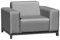 greemotion 128520 Gartensessel Dallas für Outdoor und Indoor aus Stoff, Alu, Grau/Anthrazit, 10.5 x 8.2 x 6.4 cm