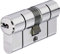 ABUS d6ps45/45 Tür-Zylinder, Silber, 7-teiliges Set