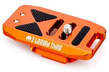 3 Legged Thing BASE70-PD – Arca-Swiss & Peak Design Capture v3 Compatible Quick Release Plate – Copper