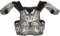 Acerbis Brustpanzer Gravity Transparent - Jugendlicher Motorradbrustschutz in Silber