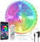 Aitesuo LED Strip 7.5m, RGB LED Streifen mit App-Steuerung und Fernbedienung, Dimmbar Bluetooth Leiste, Musik Sync, LED Band Selbstklebend, Farbwechsel Lichterkette für Zimmer, Party, Gaming Deko