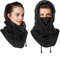 Sturmhaube Winter Gesichtsmaske Herren Damen Fleece Balaclava Skimaske Winddichte Motorradmasken Halswärmer Sturmhaube Gesichtshaube für Fahrrad Motorrad Snowboard Outdoor Sport Unisex, Schwarz