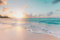 Fototapete 3D Effekt Meer Strand Wandbild Tapete Wohnzimmer Tv Sofa Hintergrund Mediterrane Landschaft Schlafzimmer Kunst 3D Wandbild 300(W) X210(H) Cm