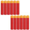 YAAVAAW 12 Stück Nerf Pfeile,9,5cm Rot Pfeile Darts Schaum Munition Große,Soft Darts Bullets Nachfüllpackung,Spielzeug für N-Strike Elite Blasters Series Innen Außen Kinder Spielzeugpistole Zubehör