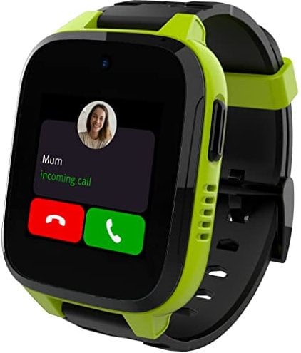 XPLORA XGO 3 - Watch Phone for children 4G - Calls, Messages, Kids School Mode, SOS function, GPS Location, Camera and Pedometer - Including 3 months free subscription (GREEN)