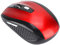 Kabellose USB-Maus, 6D, ultradünn, 2,4 G, 1200 DPI, ergonomisch, kabellos, optische Positionierung, tragbare Gaming-Maus für Computer, rot, ultradünn, intelligenter Empfänger, 1600 DPI, 360°-Comp
