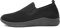 XL Elijah Mens Black Slip On Canvas Shoe - Size 8 UK - Black