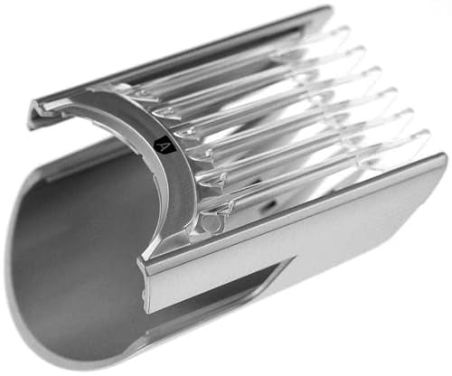 Kammaufsatz silber 1-5mm. kompatibel mit/Ersatzteil für Panasonic WERGC70S7458 ER-GC70 Haarschneider