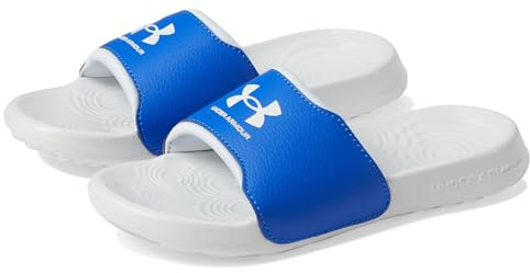 Under Armour Jungen Badeschlappen UA B Ignite Select 3027225 Halo Gray/Team Royal 37.5