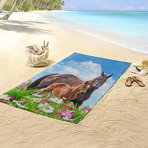 Good Morning Strandtuch Dora Pferd 75x150 cm