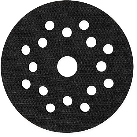 DETAILINGPADS Polierscheibe Softauflage für Exzenterschleifer 2 Stück Set | Excenter Schleifmaschine Akku Buffer Pad | Schleifteller Polierteller Schutzauflage Schleifscheiben | Fi 125/1-17 Löcher