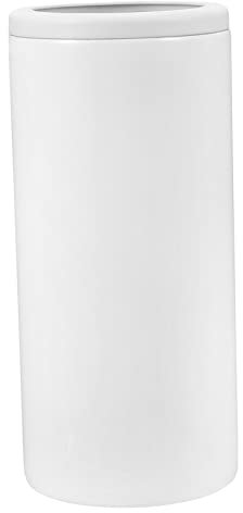 Cabilock 1 Pc Lata De Fria Pequeña Hielera Enfriador De Latas De Doble Pared Práctica Funda para Botella De Cerveza Lata Delgada Tapa De Cola Acero Inoxidable Ultra Delgado