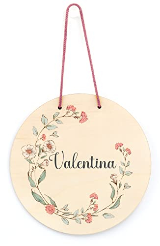 Personalisiertes Kinder Türschild/Wandschild mit Namen für Kinderzimmer - verschiedene Größen