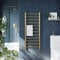 Walton 1200 x 500 Straight Towel Radiator- Brushed Brass