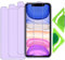 Anti-Blaulicht-Displayschutzfolie für iPhone 11 und iPhone XR (3 Stück) mit General Aligner, 2.5D Edge 9H gehärtetes Glas Schutzfolie für iPhone XR und iPhone 11