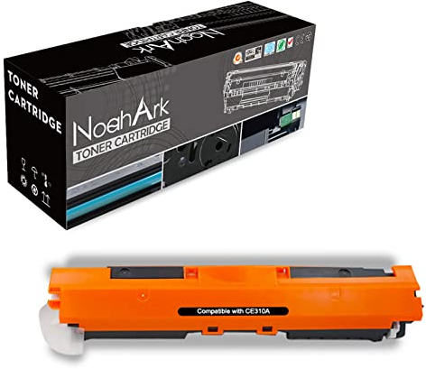 NoahArk Kompatibel für HP 126A (CE310A) Tonerkartusche Ersatz für Laserjet CP1025 CP1025nw CP1020 M175a M175nw Pro 100 MFP M175a M175nw M275 TopShot M275a M275nw Drucker (1 Schwarz)