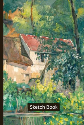 Cezanne Sketchbook: Awesome A5 sketch book and drawing pad. A blank notebook (with a picture frame on each page) is pocket sized (6inx9in) with a ... (A5) and make a great gift for any artist.