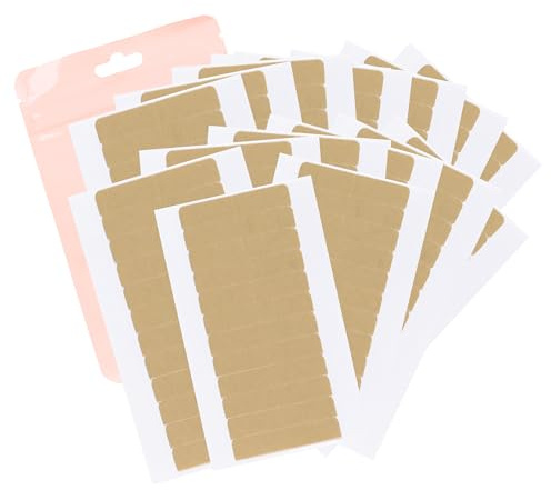 GOO GOO Tape Extensions Kleber, Doppelseitiges Klebeband, 180 Stück | 4*0,8 cm, für Haarverlängerungen, Haarschonend, Rückstandsfrei, Wasserfest, Unsichtbare Optik, Nahtloses Anbringen