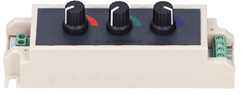 Regolatore Intelligente di luminosità della Luce LED con Dimmer a Manopola RGB per Materiale ABS per la Decorazione Domestica