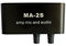 Qusedwey 6.5mm Dynamic Microphone 3.5mm Condenser Microphone Headphone Amplifier Audio Preamplifier Mixing Board MA-2S