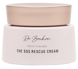 Dr. Bouhon - The SOS Rescue Cream (50ml) - Anti-Aging Gesichtscreme mit Phytoöstrogenen, Hyaluronsäure & Feminage™ - regenerierend & glättend - ideal für gestresste Haut - vegan