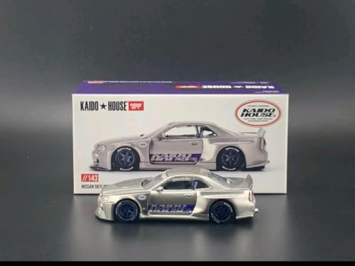 Kaido House x Mini GT Nissan Skyline GT-R (R34) Kaido Works Shinjuku V1