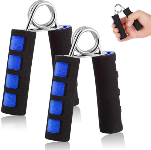AYBUY Pince de Musculation, Hand Grip, 2 Poignée d'entra?nement | Renforceurs de Poignées Professionnels, pour la Maison, la Salle de Sport, pour l'entra?nement des Poignées (Bleu)