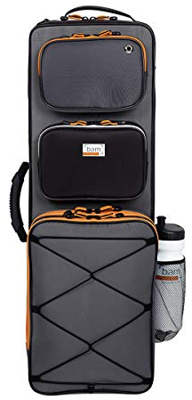 PEAK PERFORMANCE Violin Case von BAM 4/4 schwarz/grau