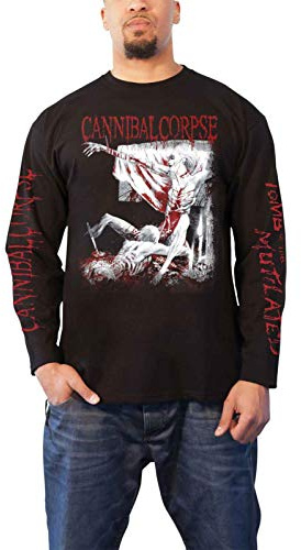 Cannibal Corpse Dripping Logo Baseball Longsleeve