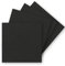 FarbenFroh by GUSTAV NEUSER 50 Einzel-Karten Quadratisch - 15 x 15 cm in Schwarz (Kraftpapier) - 240 g/m² - blanko Bastel-Karten, Postkarten, Bastelkarton in Ton-Papier Qualität