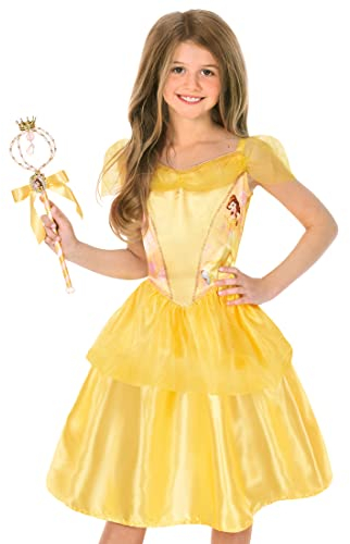 Disney Ufficiale - Costume Bella e Bestia Ragazza Costume Principessa Bambina Taglia S