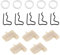 ECSiNG 5 Ensembles de Kit de Cliquet de Démarrage 0000-195-7200 Compatible avec Stihl S400 TS410 TS480i TS500i FS 120 FS 120 R FS 200 TS420 Pièces de Rechange des Scies à Tronçonner