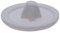 Blanc Plastic Cache Vis Сap Сovers for Screw with Phillips, Pozidriv, Square-X Head Cover Screw Caps Plastic for Screw Self Tapping Screws (Paquet de 100 pièces) Taille - 12mm